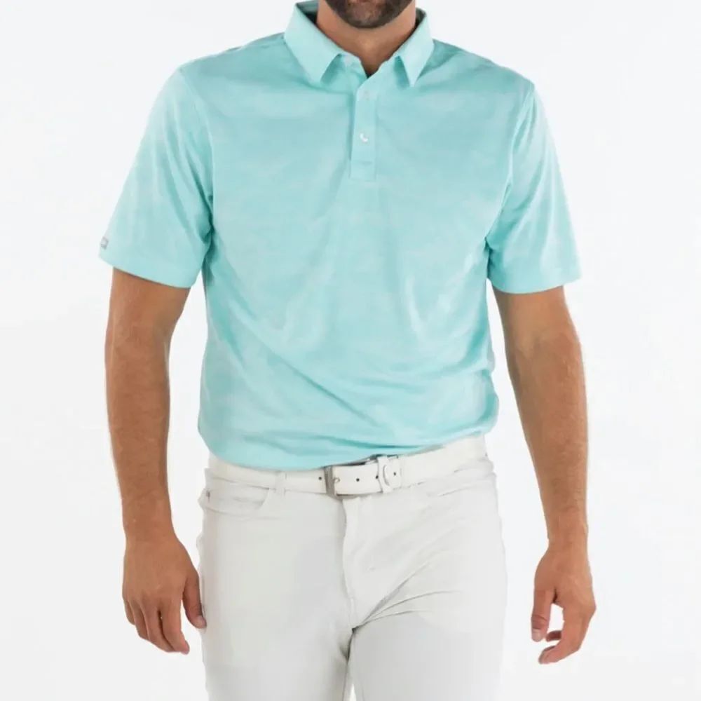 NWT Straight Down Light Blue Polo